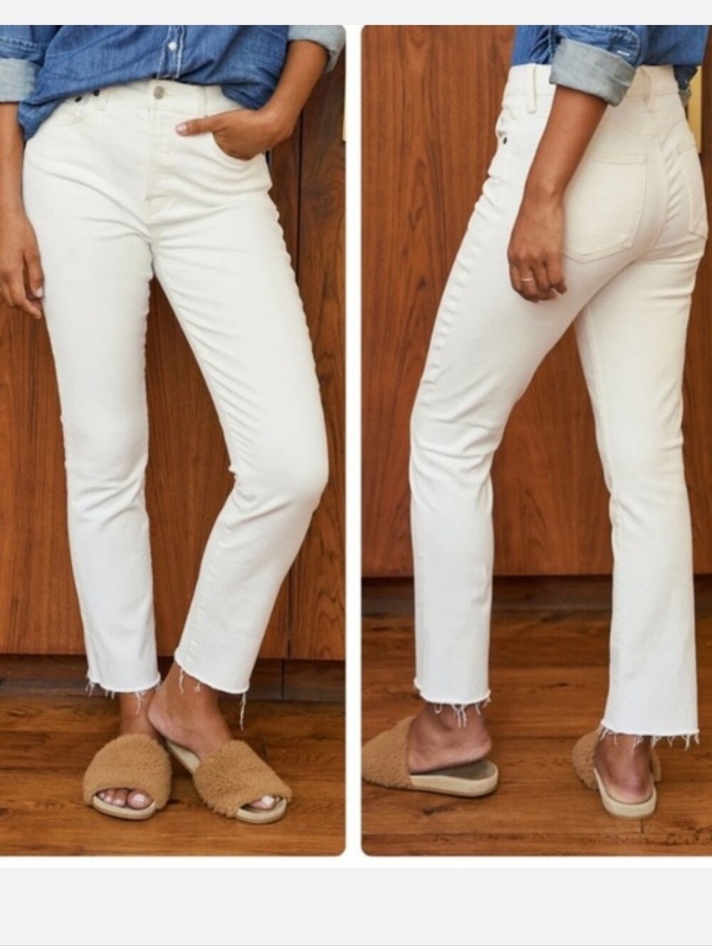 Frank & Eileen‎ Cork Everyday White Jeans